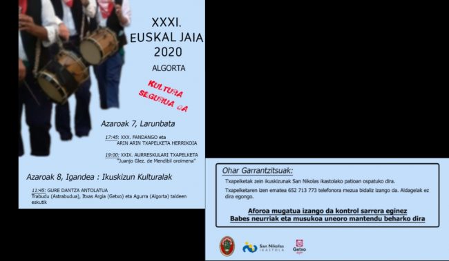 Euskal Jaia Algorta 2020