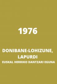 DONIBANE-LOHIZUNE, Lapurdi 1976