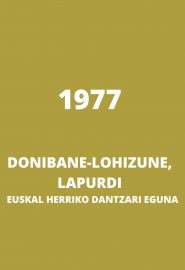 DONIBANE-LOHIZUNE, Lapurdi 1977